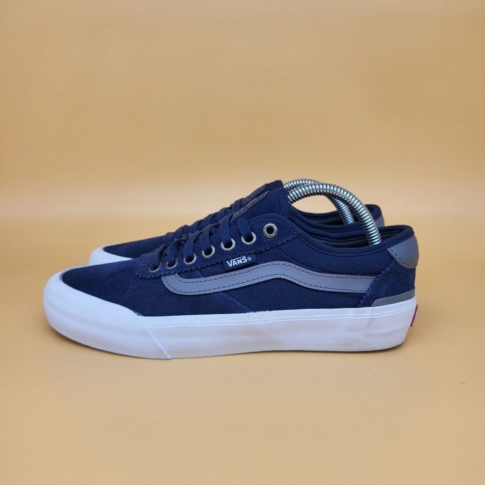 Vans Old School Blue Suede Skateboard Shoes Women's Size 8